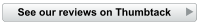 See our reviews on Thumbtack